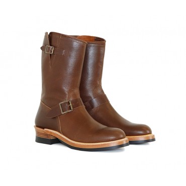 ENGINEER BOOTS - BURNISHED...