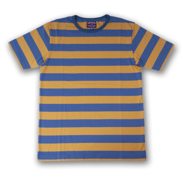 40s BIKER HOOP T - MUSTARD...