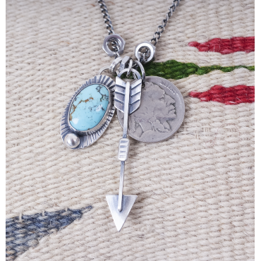 Baja turquoise + sterling...