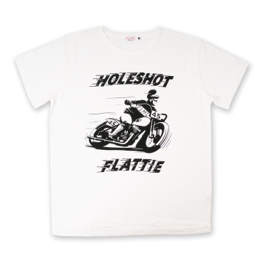 Slub Tee - Ecru Holeshot...