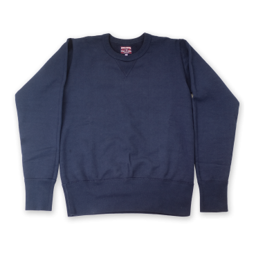 CREW-NECK SWEAT NAVY