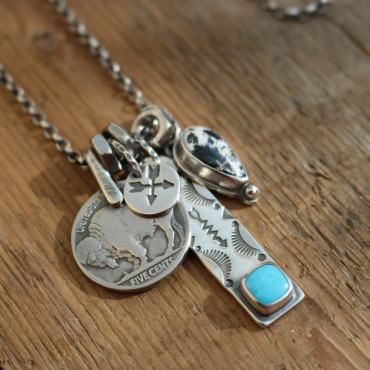WHITE BUFFALO PENDANT